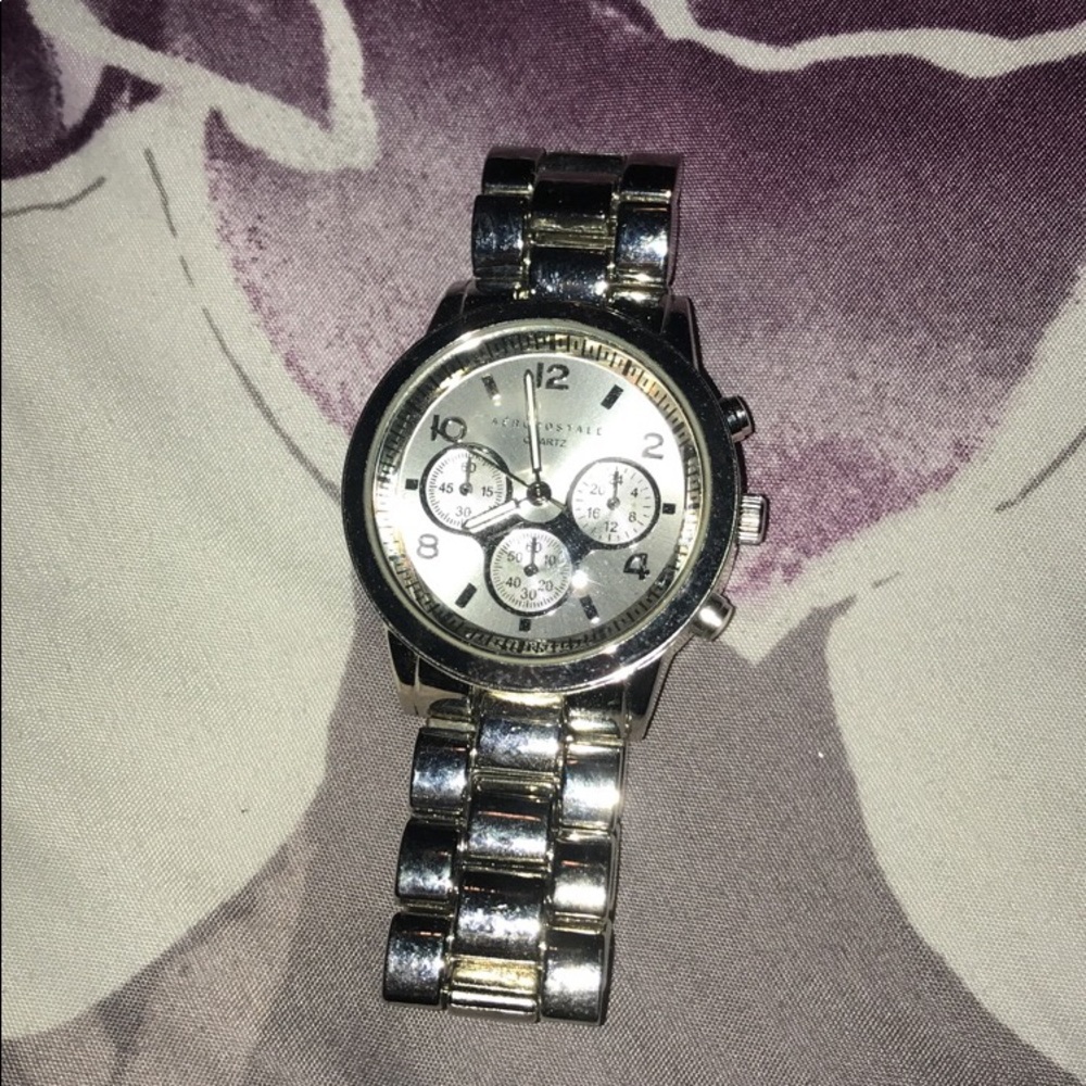 Silver watch